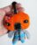 ‘Zombie Feltie’ accessory, bag charm or keyring. Halloween.All proceeds to The Stroke Association