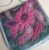 Hand dyed felt bag/ purse with applique & hand embroidery.