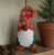 Elf/ gonk Christmas decor. Hand embroidered. Proceeds to Stroke Association