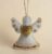 Angel, hand embroidered decoration. A symbol of love, hope and protection.All proceeds to The Stroke Association.