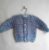 Hand-knitted baby cardigan. Approx 3 to 6 mths. All proceeds to The Stroke Association