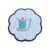 Sewing Candle Coaster – Craft Room Decor Gift