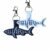 Shark Word Art Keyring – Ocean Adventure Gift