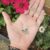 Handcrafted Butterfly Choker Necklace with Sterling Silver Wire and Gemstones