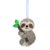 Slow & Snuggly Sloth – Knit Stitch Hanging Decoration, Cute Animal Gift