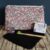 Small Flower Print Zipper Bag – Cute Floral Pouch for Makeup Toiletries Art And Craft Supplies