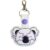 Starry-Eyed Koala with Glasses Keyring – Cute Meets Clever