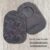 Stoma Bag Cover – Grey Paisley Fabric – Made To Order