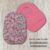 Stoma Bag Cover – Pink Flower Fabric – Made To Order