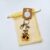 Handmade Yellow Butterflies & Sunflower Acrylic Keyring with Charms