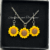 🌻✨ Polymer Clay Sunflower Jewellery Set – Necklace & Earrings ✨🌻