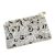 Swirly Monochrome Handmade Zipped Pouch –-Coin Purse Medication Holder Organiser Bag