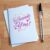 Thank You Card with Hearts and Leaves – Blank Inside for All Occasions