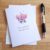 Thinking of You Card – Cute Hugging Hearts Design – Sending A Hug – Blank Inside