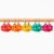 Bright Pops Flower Hoop Earrings – Interchangeable Charm Set, Gold & Silver Hoops, Colourful Earrings UK, Lightweight Handmade Jewellery