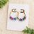 Colour Pop Beaded Hoop Earrings – Handmade Polymer Clay Jewellery UK