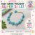 Ocean Bloom Beaded Bracelet
