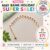 Floral Seed Bead Bracelet