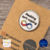 Empowering ‘Masking Isn’t Coping’ Stainless Steel Pin Badge – 25mm