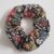 Vintage Rose Floral Cotton Scrunchie – Handmade Hair Scrunchie UK