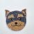 Sparkly Diamond Art Yorkshire Terrier Coaster – Perfect for Dog Lovers