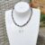 Zebra Jasper Choker Necklace with Adorable Charms – Handmade Jewellery