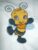 Charming Little Bee Embroidery for Tote Bags & Cushion Covers