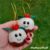 Christmas Pudding Bauble Pair