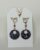 Circle Shaped Resin Earrings