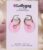 Primrose Pink Spiral Hoop Earrings – Soft Pink Polymer Clay Hoops UK