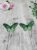 Exquisite Green & Yellow Butterfly Earrings