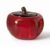 Small Resin Apple Shaped Trinket Pot – Red