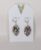 Oval Shaped Resin Earrings