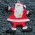 Festive Christmas Lace Embroidery by Santa and Friends – Perfect Holiday Decor
