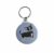 Chihuahua Keyring – Chihuahua on Blue Background