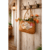 Vintage style Straw Bag Wall Decoration, Flowers pictured can be purchased too