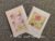 Floral cut-out duo – Pack 2 blank greeting cards with envelopes