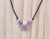 Angelite Beads & Butterfly Pendant Necklace