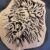 Handcut wooden picture -lions head
