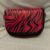 Handmade Pink Tiger Print Vinyl Bag with Retro Style Interior